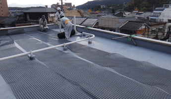 ルーフマット断熱工法 施工例