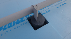 ルーフマット断熱工法 施工例