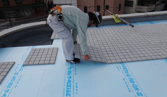 ルーフマット断熱工法 施工例