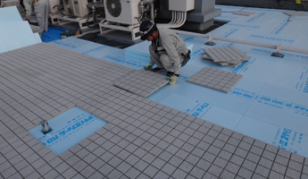 ルーフマット断熱工法 施工例
