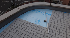 ルーフマット断熱工法 施工例