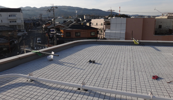 ルーフマット断熱工法 施工例